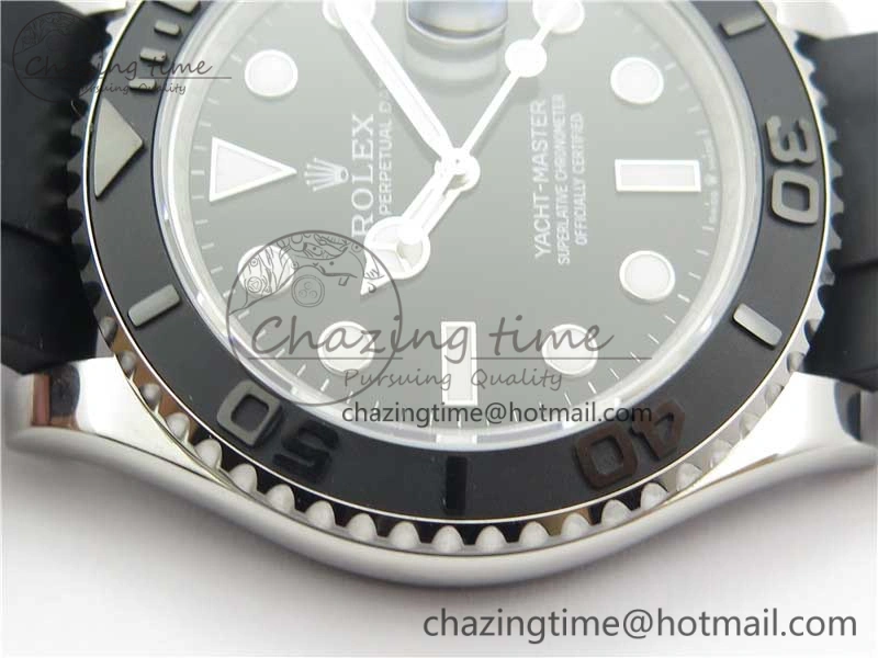 Yacht-Master 226659 42mm BP Maker Best Edition Black Ceramic Bezel on Oysterflex Rubber Strap A HighPerformance 3187