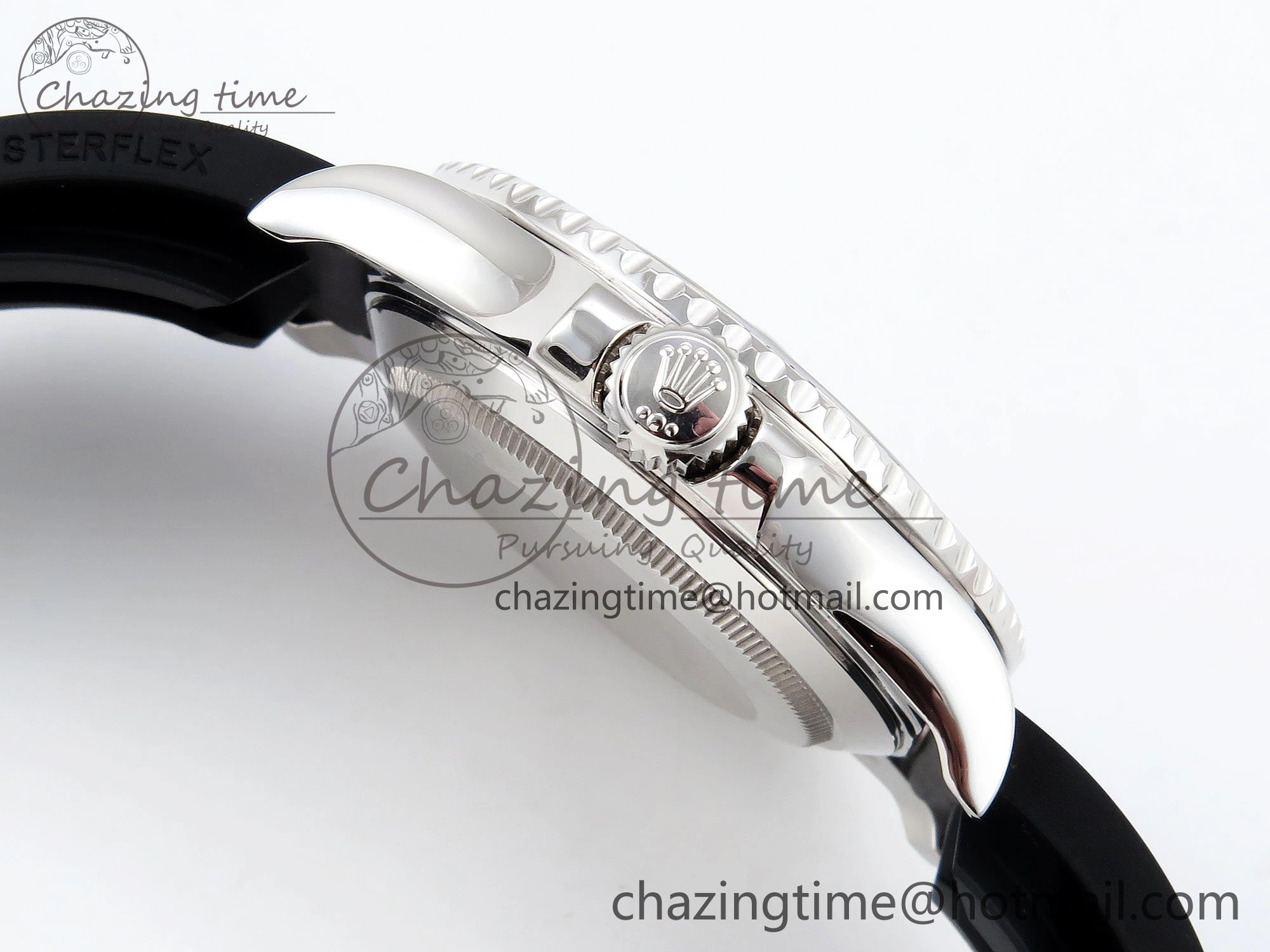 Yacht-Master 226659 KF 1:1 Best Edition Diamonds Bezel WG Wrapped on Oysterflex Strap VR3235 (Gen Weight) Classic 1576