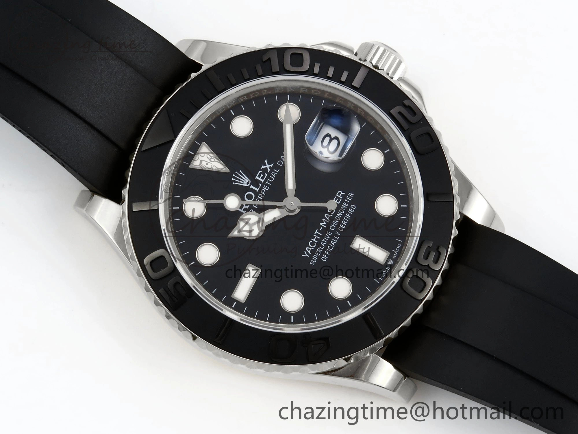 Yacht-Master 226659 KF 1:1 Best Edition YG Wrapped on Oysterflex Strap VR3235 (Gen Weight) Sustainable 1623