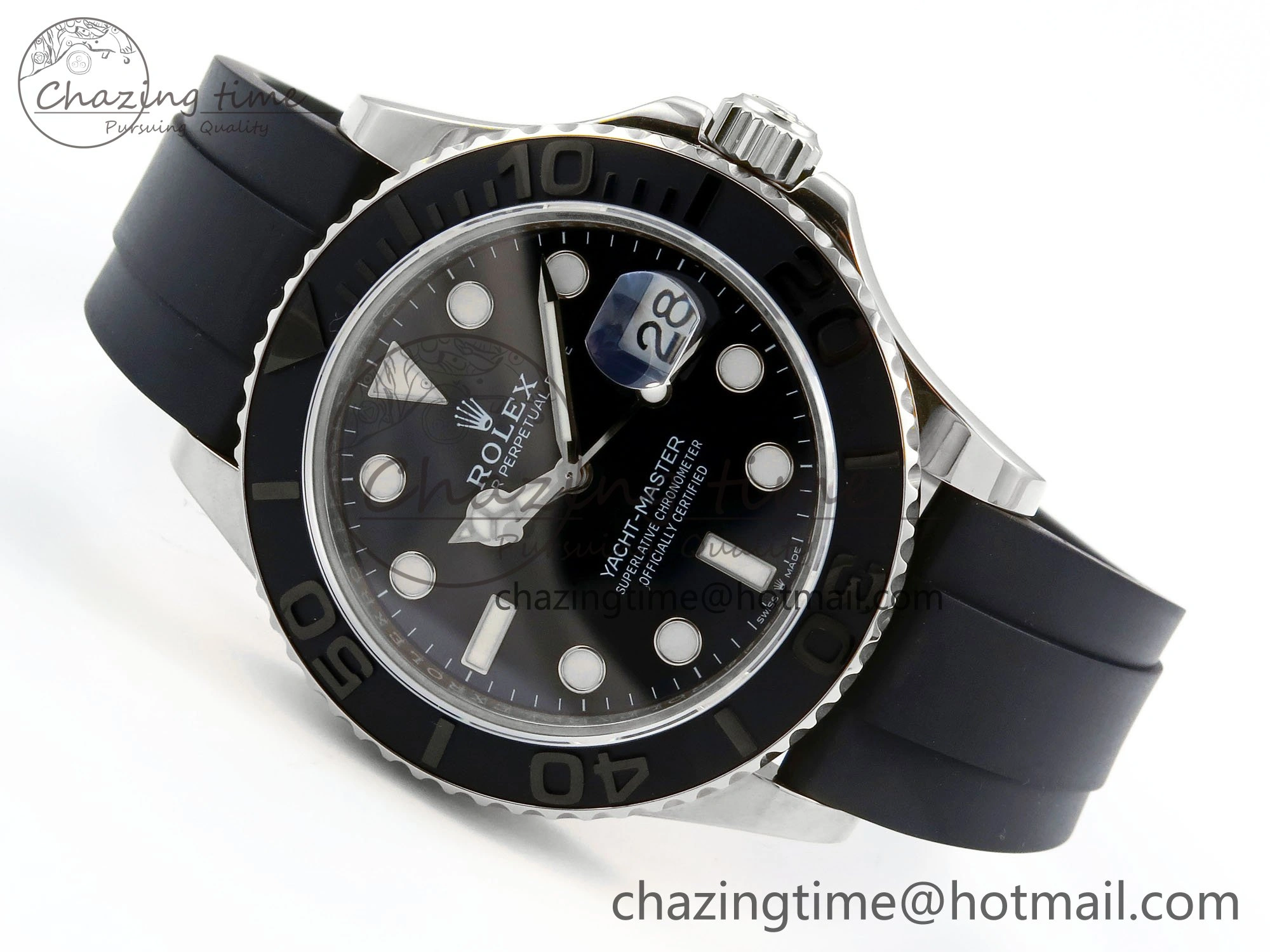 Yacht-Master 226659 KF 1:1 Best Edition YG Wrapped on Oysterflex Strap VR3235 (Gen Weight) Sustainable 1623