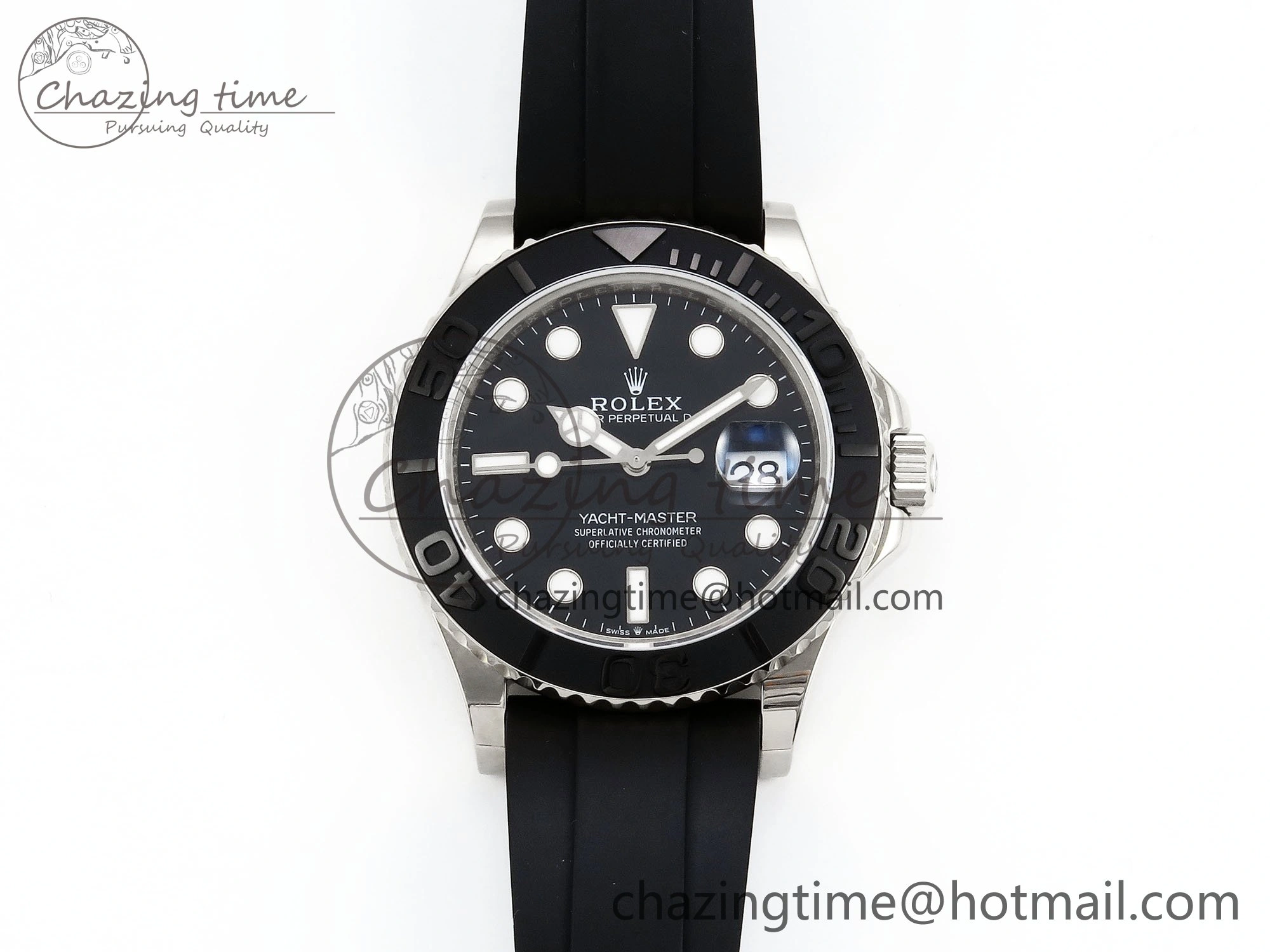 Yacht-Master 226659 KF 1:1 Best Edition YG Wrapped on Oysterflex Strap VR3235 (Gen Weight) Sustainable 1623