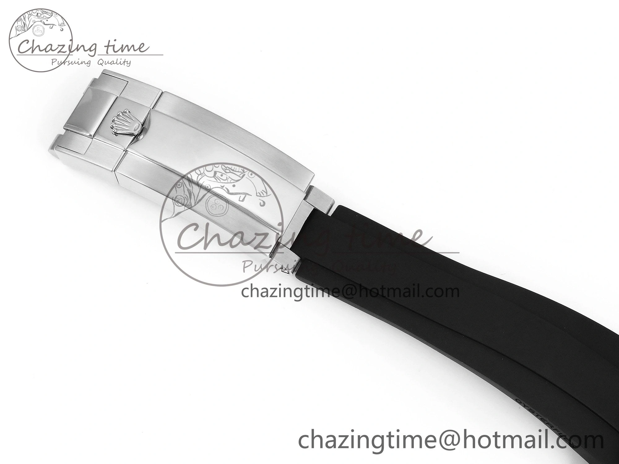 TechFriendly Yacht-Master 226659 SuperF 1:1 Best Edition Black Dial on Oysterflex Strap VR 1341
