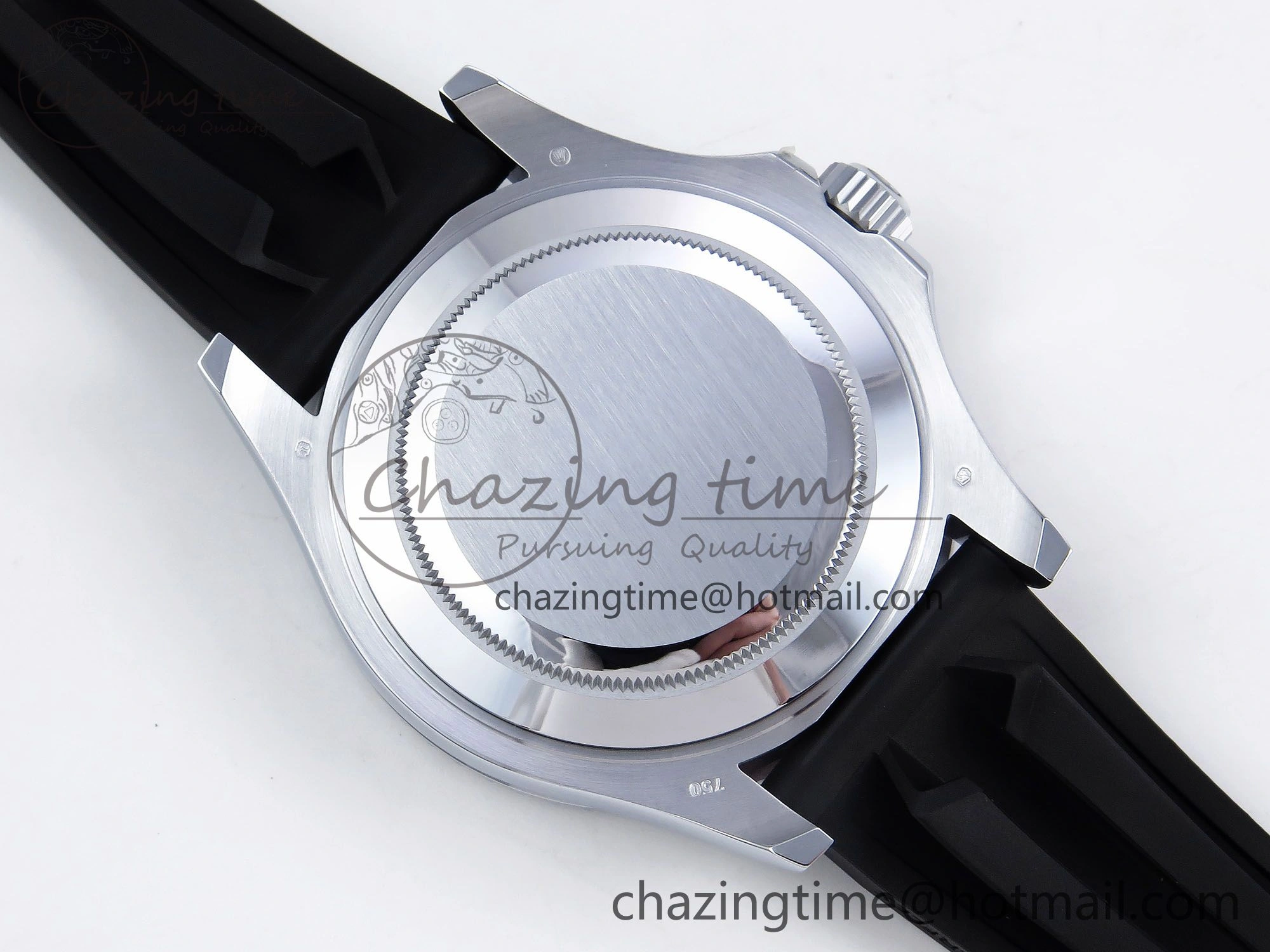 TechFriendly Yacht-Master 226659 SuperF 1:1 Best Edition Black Dial on Oysterflex Strap VR 1341