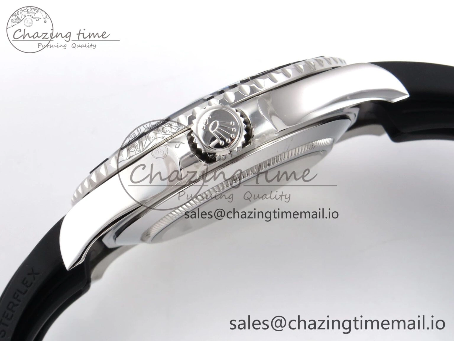 Yacht-Master 226659 VSF 1:1 Best Edition Black Dial on Oysterflex Strap VS3235 (Gain Weight) ComfortFit 1070