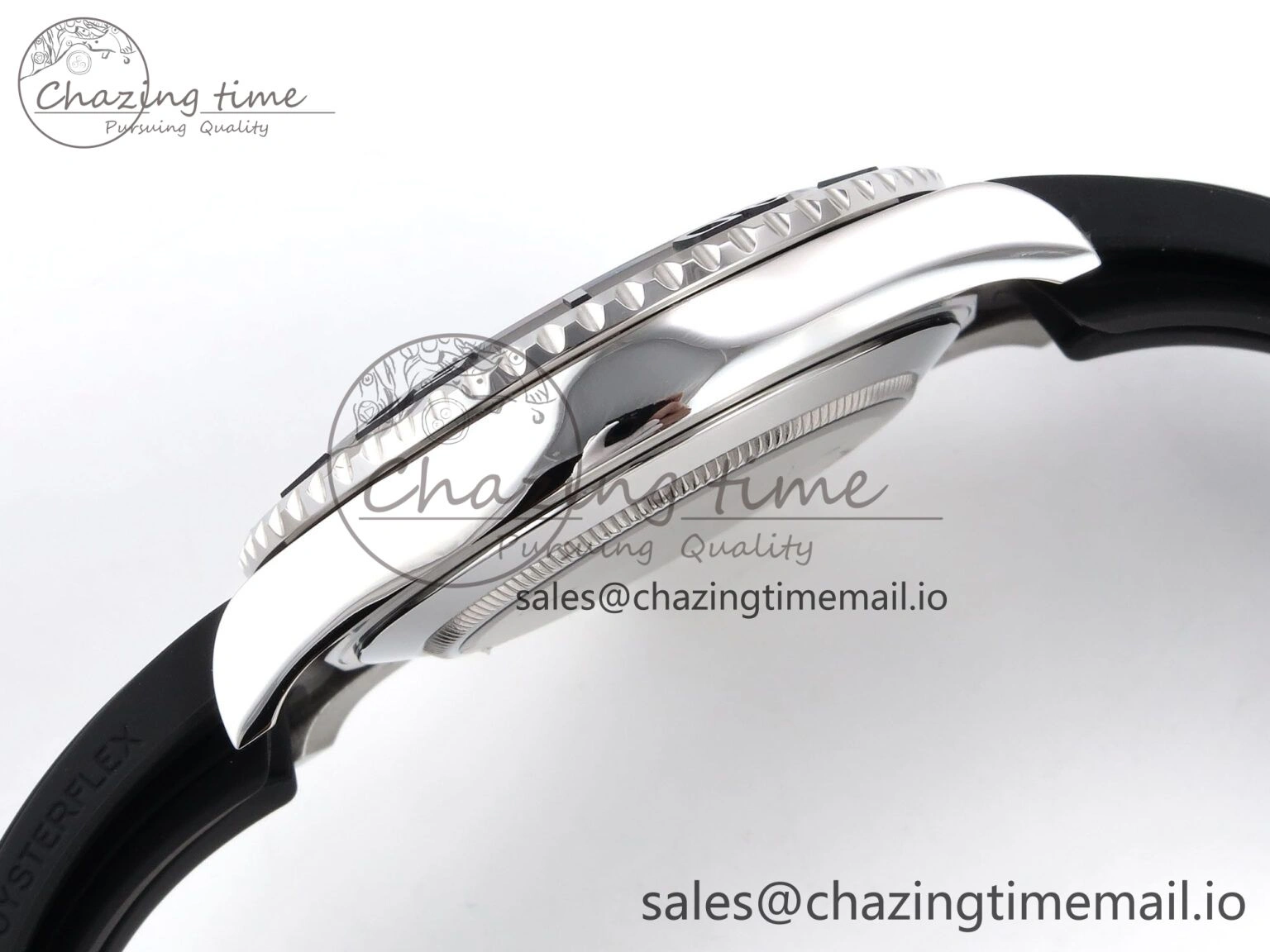 Yacht-Master 226659 VSF 1:1 Best Edition Black Dial on Oysterflex Strap VS3235 (Gain Weight) ComfortFit 1070