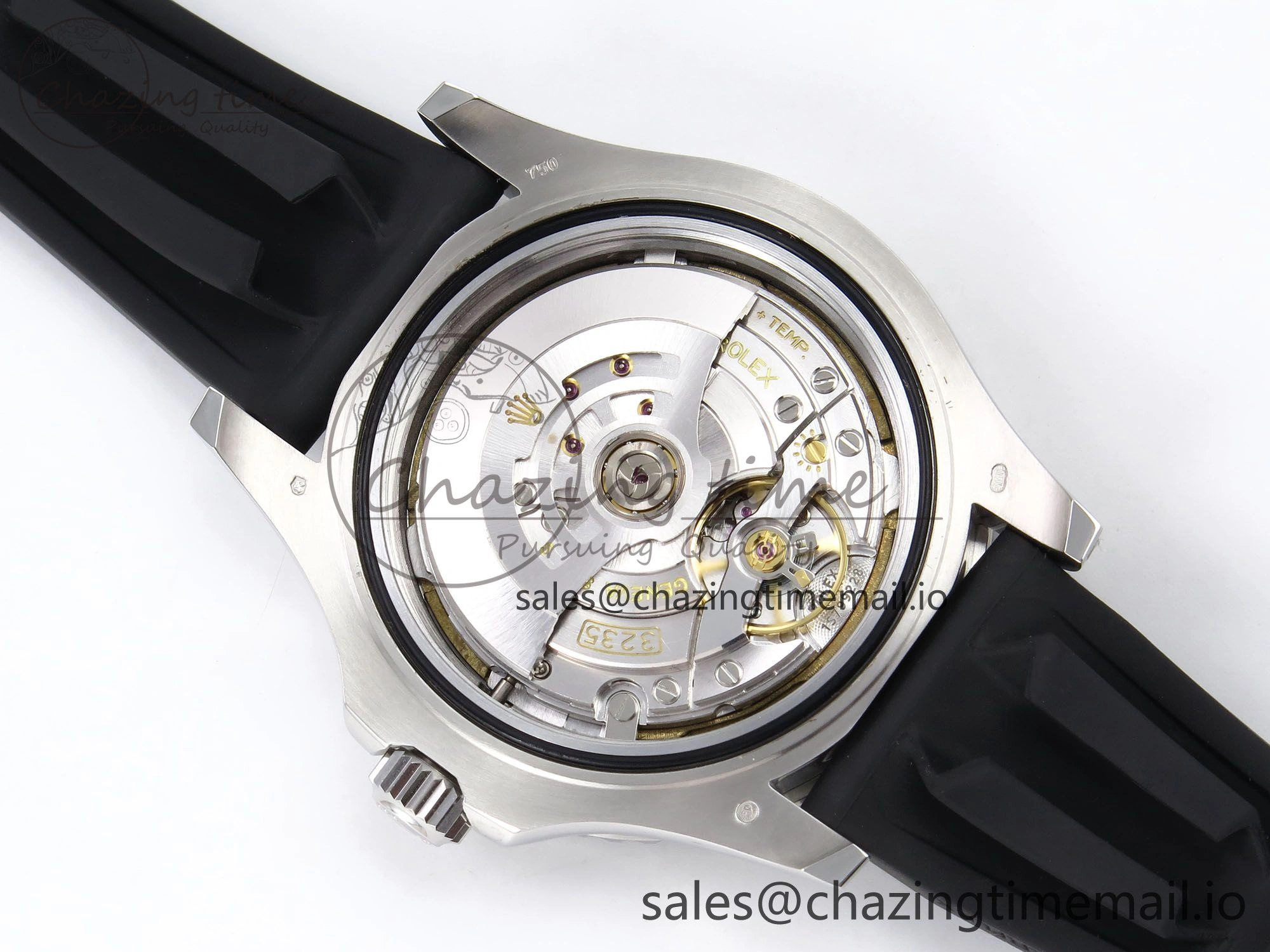 Yacht-Master 226659 VSF 1:1 Best Edition Black Dial on Oysterflex Strap VS3235 (Gain Weight) ComfortFit 1070