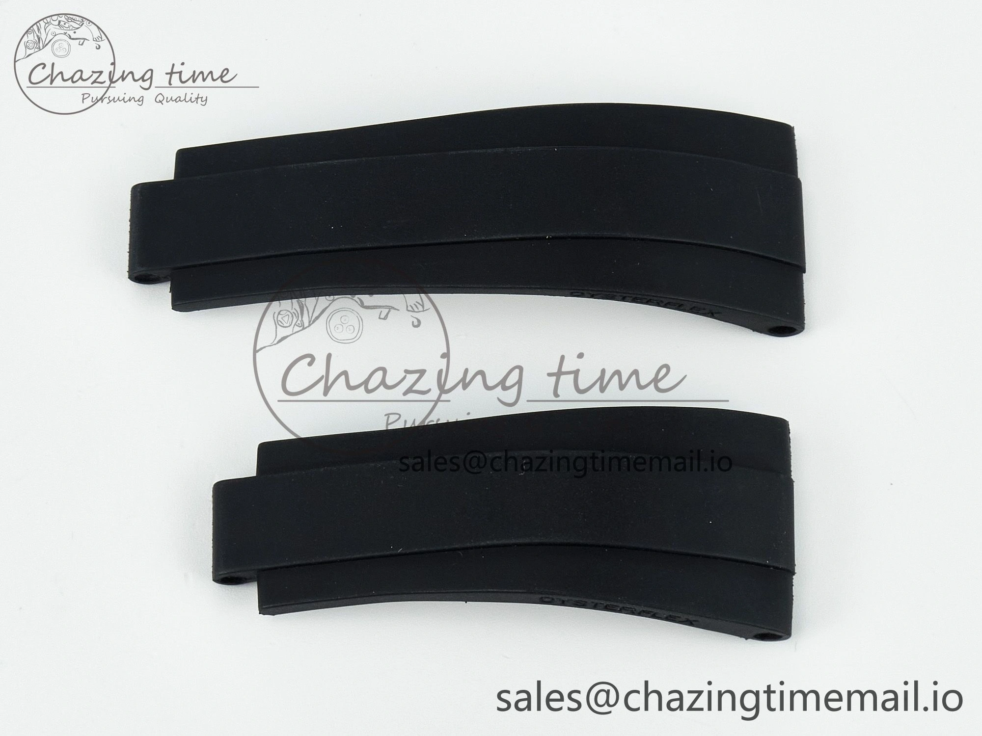 Yacht-Master 37mm 1:1 Best Edition Black Rubber Strap (Fits the Gen size) Bright 4064