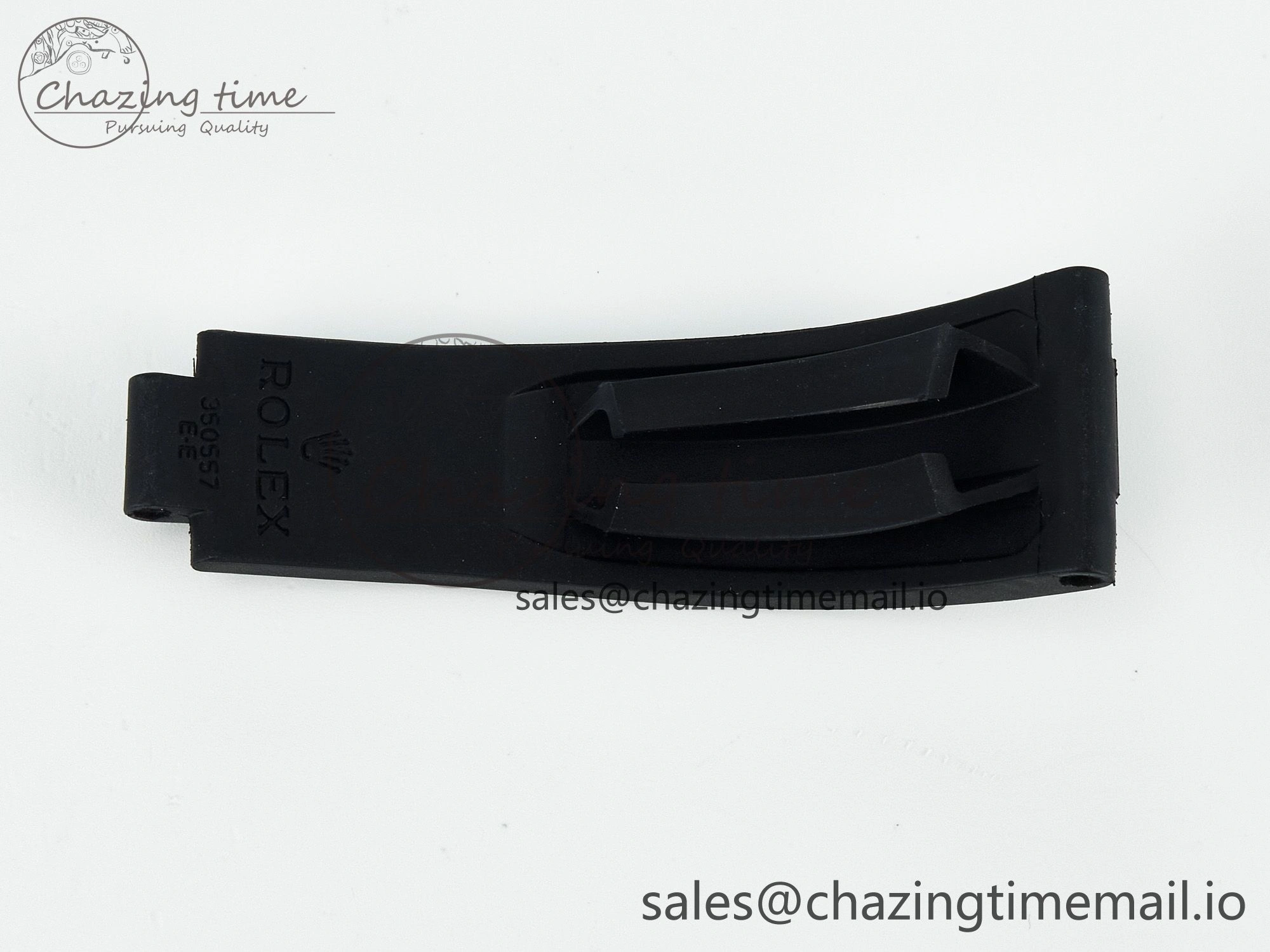 Yacht-Master 37mm 1:1 Best Edition Black Rubber Strap (Fits the Gen size) Bright 4064
