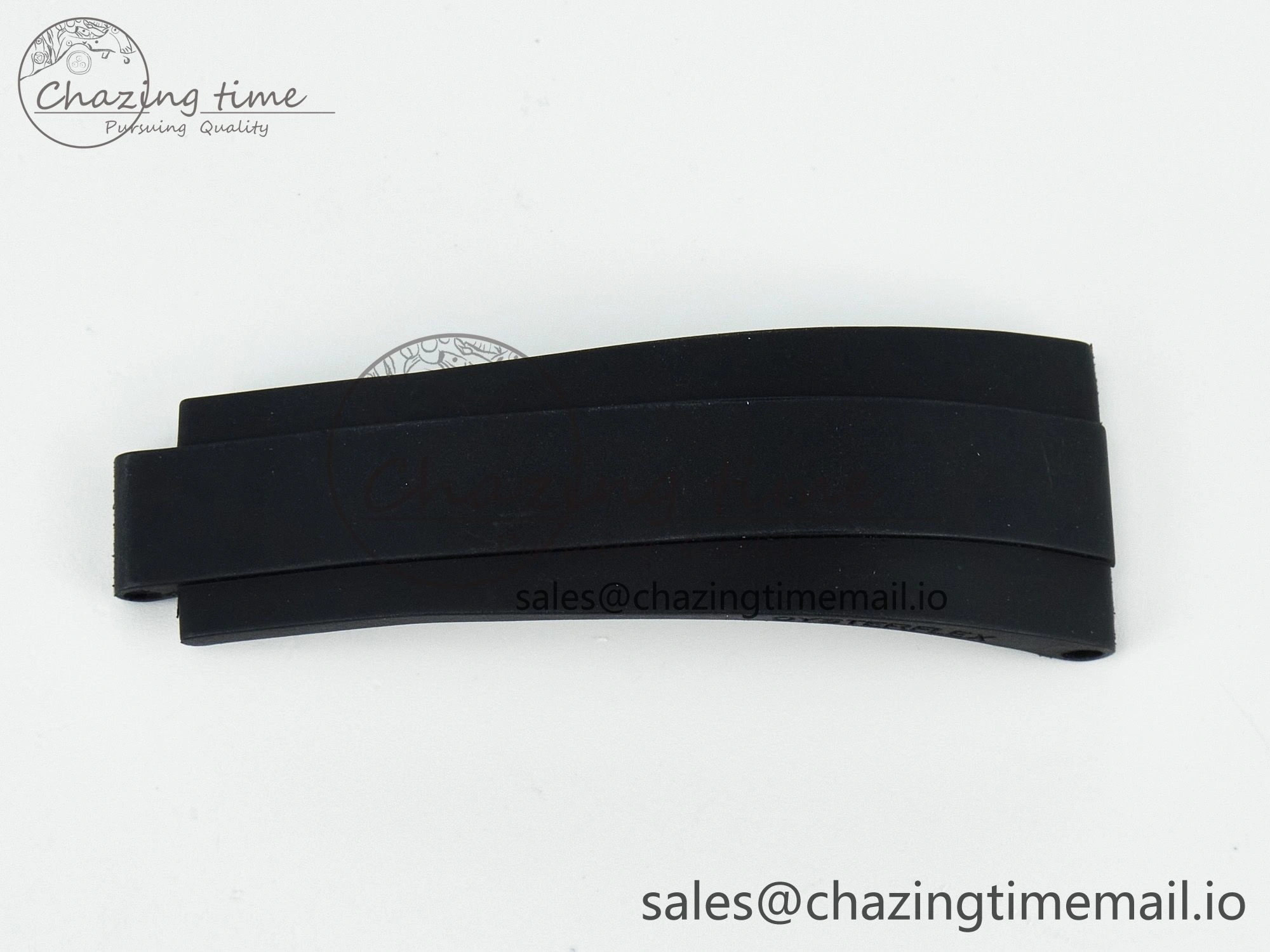 Yacht-Master 37mm 1:1 Best Edition Black Rubber Strap (Fits the Gen size) Bright 4064