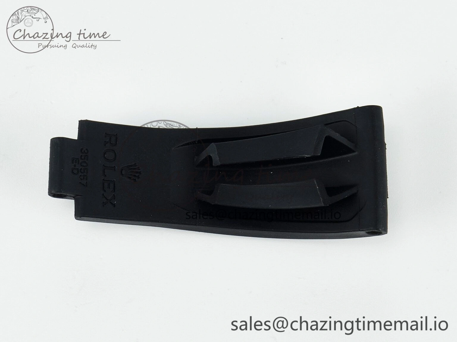 Yacht-Master 37mm 1:1 Best Edition Black Rubber Strap (Fits the Gen size) Bright 4064