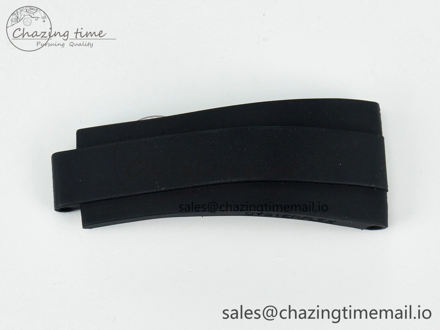 Yacht-Master 37mm 1:1 Best Edition Black Rubber Strap (Fits the Gen size) Bright 4064