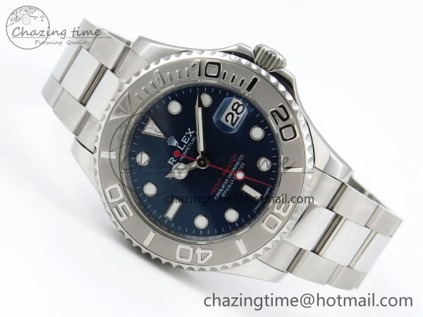 Timeless Yacht-Master 37mm 268622 ARF 1:1 Best Edition Blue Dial 904L SS Case and Bracelet A 1577