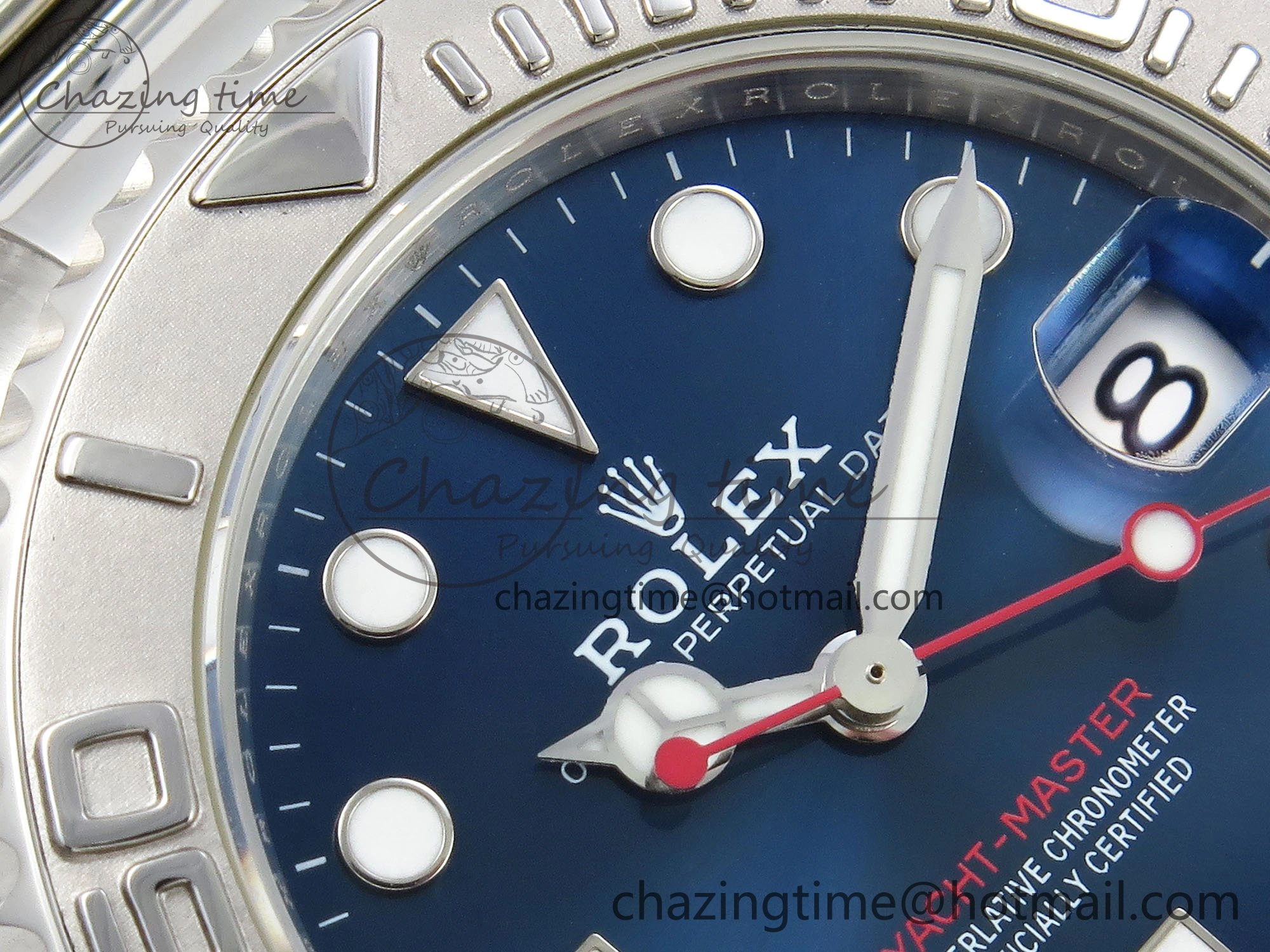 Timeless Yacht-Master 37mm 268622 ARF 1:1 Best Edition Blue Dial 904L SS Case and Bracelet A 1577