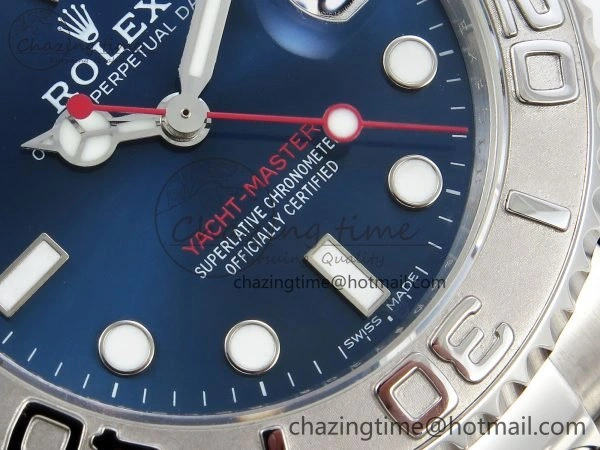 Timeless Yacht-Master 37mm 268622 ARF 1:1 Best Edition Blue Dial 904L SS Case and Bracelet A 1577
