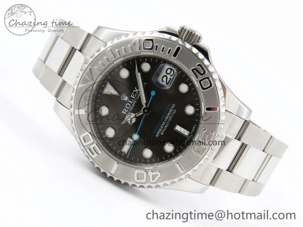 FreshLook Yacht-Master 37mm 268622 ARF 1:1 Best Edition Gray Dial 904L SS Case and Bracelet A 1575