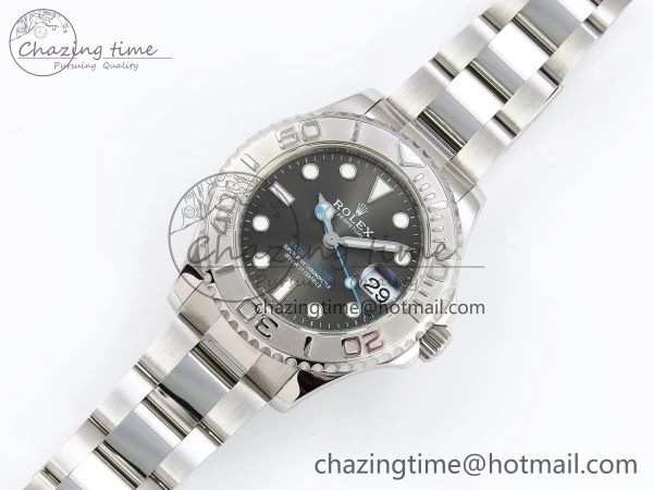 FreshLook Yacht-Master 37mm 268622 ARF 1:1 Best Edition Gray Dial 904L SS Case and Bracelet A 1575