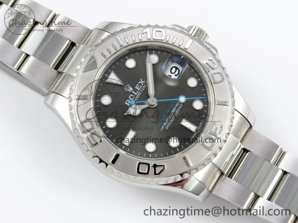 FreshLook Yacht-Master 37mm 268622 ARF 1:1 Best Edition Gray Dial 904L SS Case and Bracelet A 1575
