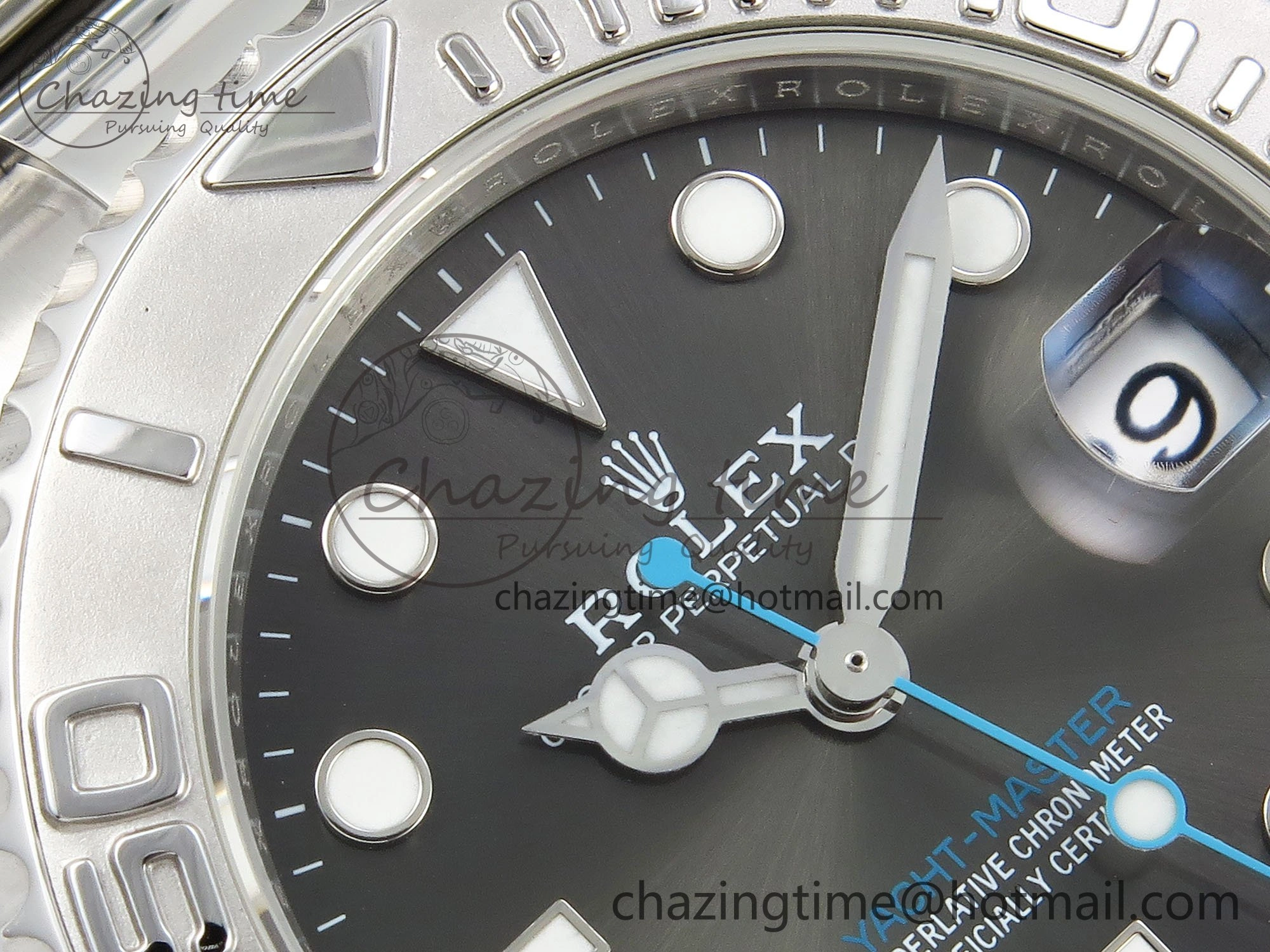 FreshLook Yacht-Master 37mm 268622 ARF 1:1 Best Edition Gray Dial 904L SS Case and Bracelet A 1575