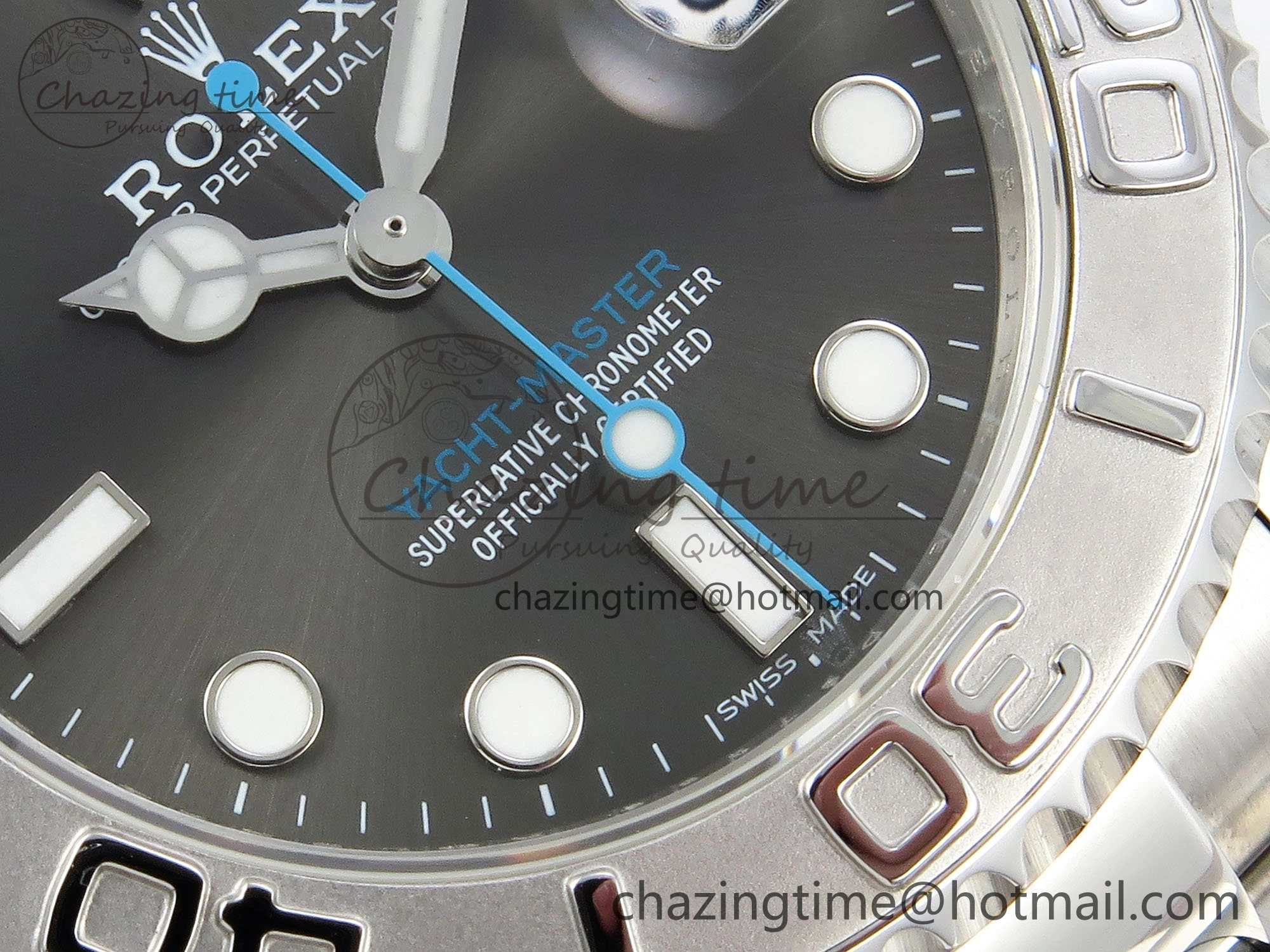 FreshLook Yacht-Master 37mm 268622 ARF 1:1 Best Edition Gray Dial 904L SS Case and Bracelet A 1575