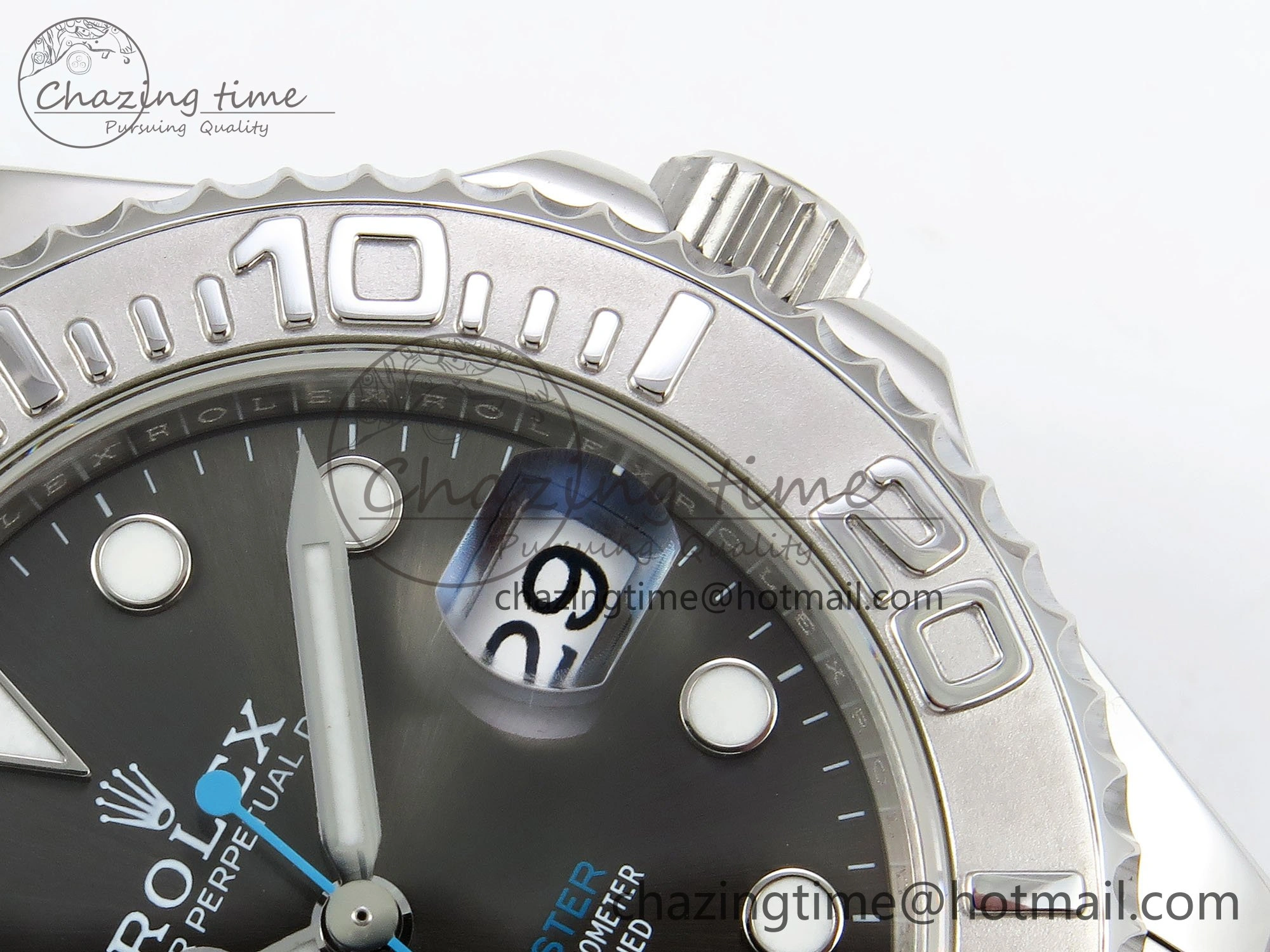 FreshLook Yacht-Master 37mm 268622 ARF 1:1 Best Edition Gray Dial 904L SS Case and Bracelet A 1575