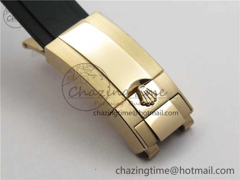 Yacht-Master 40 116695SATS Bp Maker Best Edition Black Dial on Rubber Strap SA ZipUp 3001