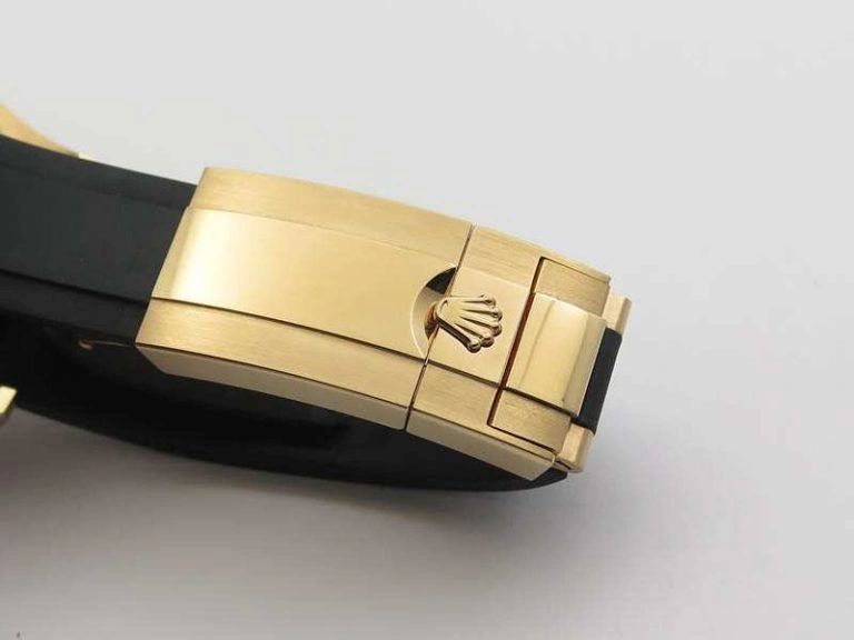 Durable Yacht-Master 40mm 116695SATS Noob 1:1 Best Edition On Black Rubber Strap A2836 (Free Extra Strap) 3567