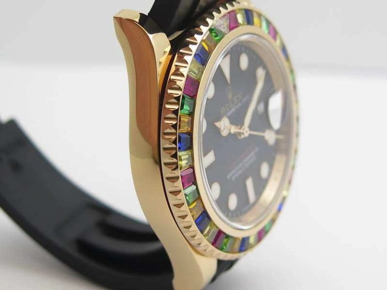 Durable Yacht-Master 40mm 116695SATS Noob 1:1 Best Edition On Black Rubber Strap A2836 (Free Extra Strap) 3567
