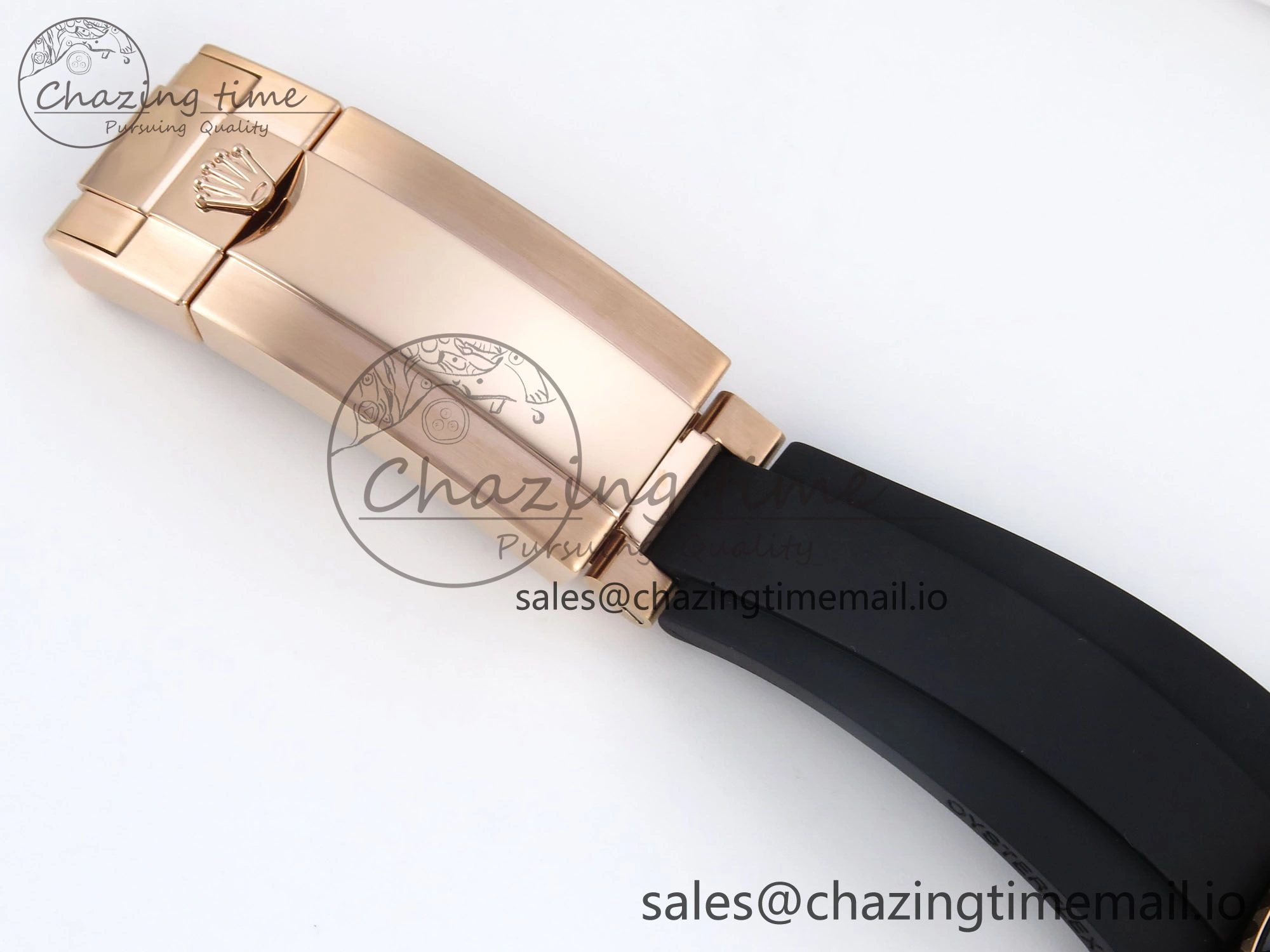 FashionForward Yacht-Master 40mm 126655 EWEF Best Edition Black Dial on Oysterflex Strap A 787