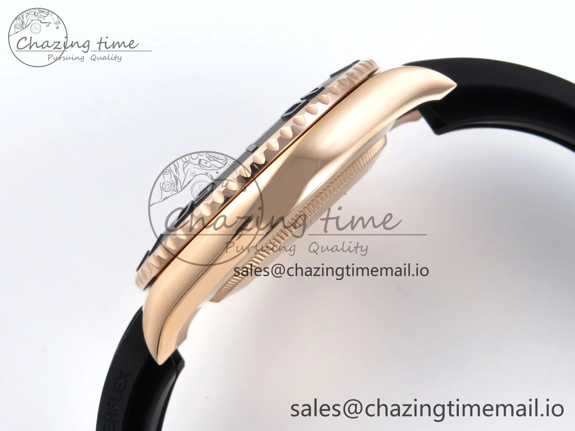 FashionForward Yacht-Master 40mm 126655 EWEF Best Edition Black Dial on Oysterflex Strap A 787