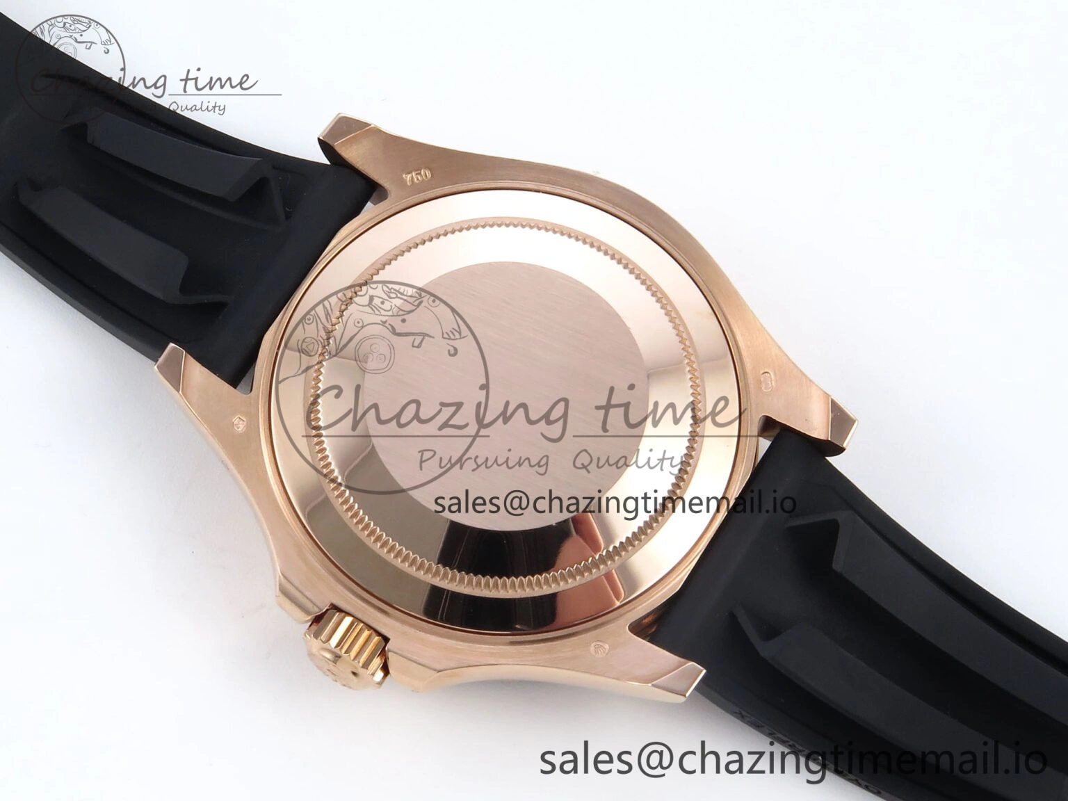 FashionForward Yacht-Master 40mm 126655 EWEF Best Edition Black Dial on Oysterflex Strap A 787
