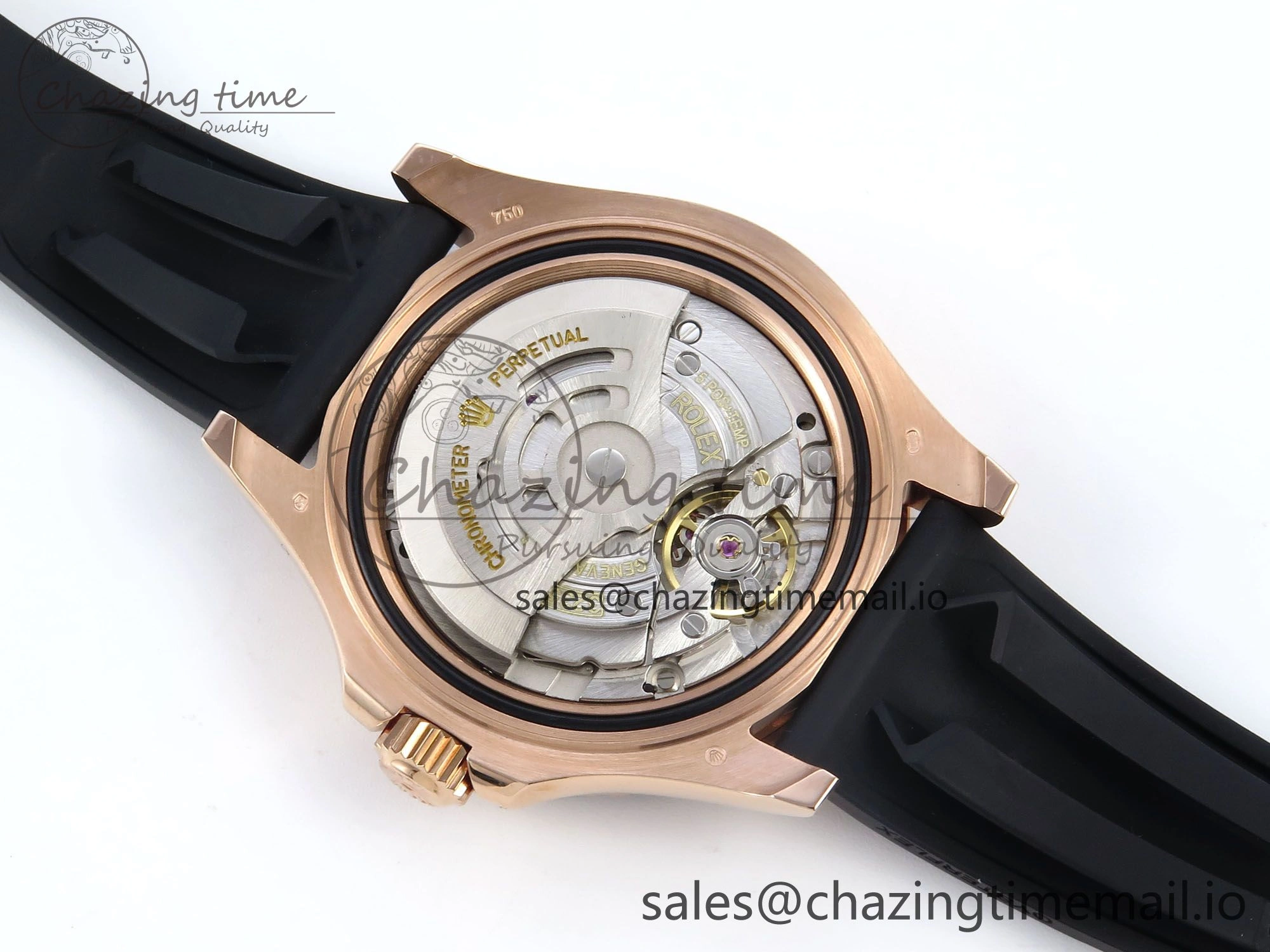 FashionForward Yacht-Master 40mm 126655 EWEF Best Edition Black Dial on Oysterflex Strap A 787