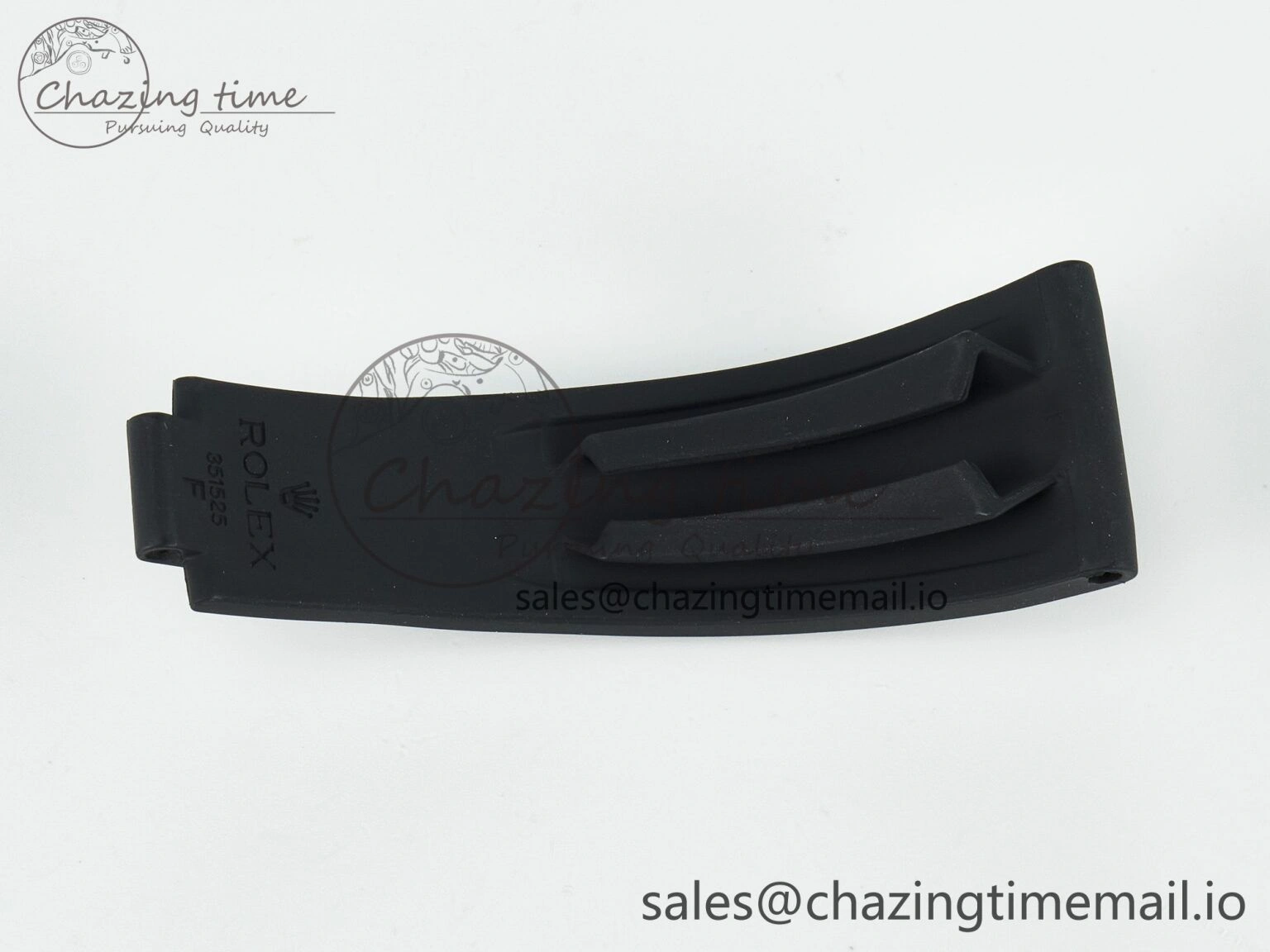 GoodFit Yacht-Master 42mm 1:1 Best Edition Black Rubber Strap (Fits the Gen size) 4065