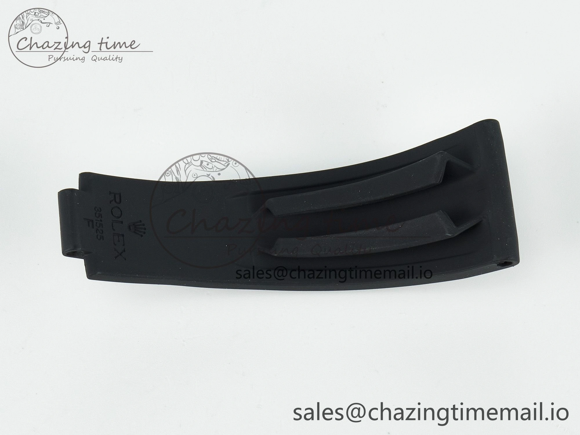 GoodFit Yacht-Master 42mm 1:1 Best Edition Black Rubber Strap (Fits the Gen size) 4065
