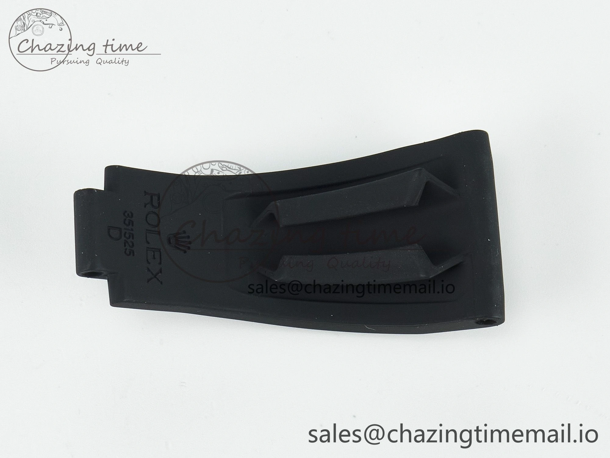 GoodFit Yacht-Master 42mm 1:1 Best Edition Black Rubber Strap (Fits the Gen size) 4065