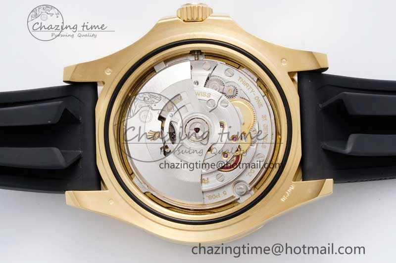 Fashionable Yacht-Master 42mm 226658 CLEAN 1:1 Best Edition Black Ceramic Bezel on Oysterflex Strap VR 2007