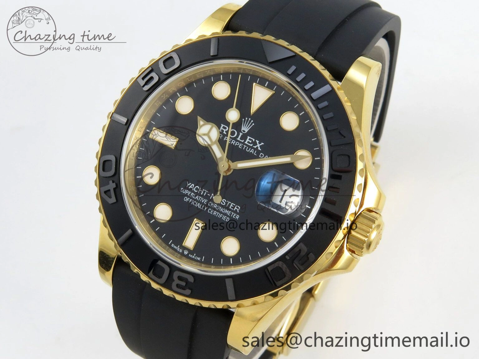 Yacht-Master 42mm 226658 RSF Best Edition Black Dial on Oysterflex Strap A ComfortFit 45