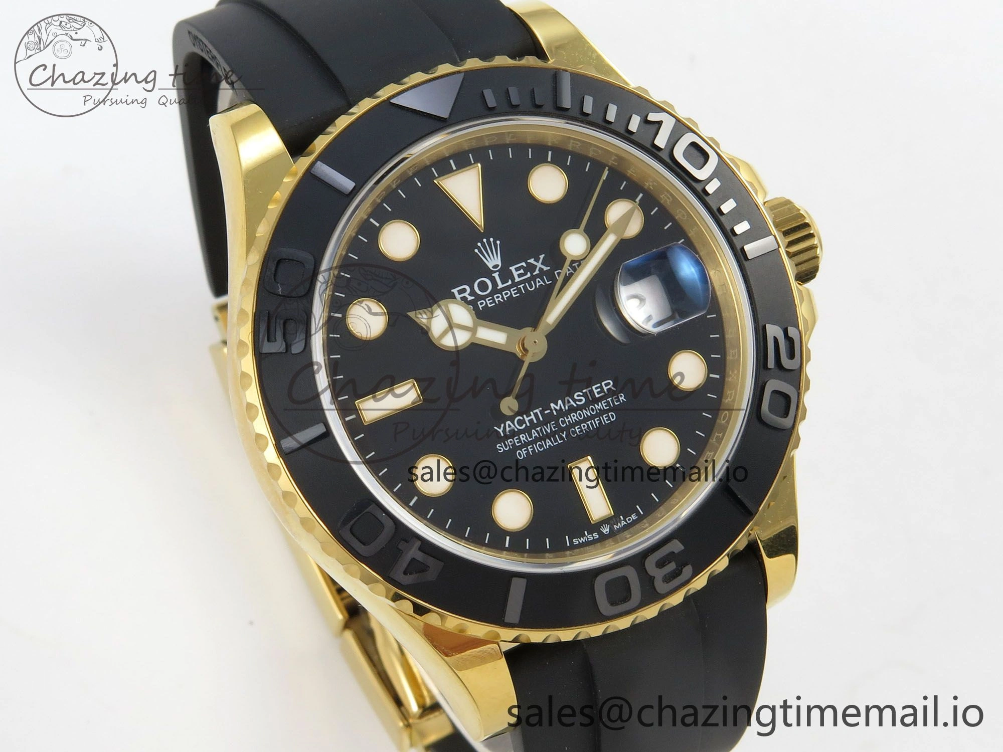 Yacht-Master 42mm 226658 RSF Best Edition Black Dial on Oysterflex Strap A ComfortFit 45