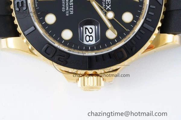 Yacht-Master 42mm 226658 VSF 1:1 Best Edition 3D Black Ceramic Bezel on Black Rubber Strap VS GoAnywhere 2097