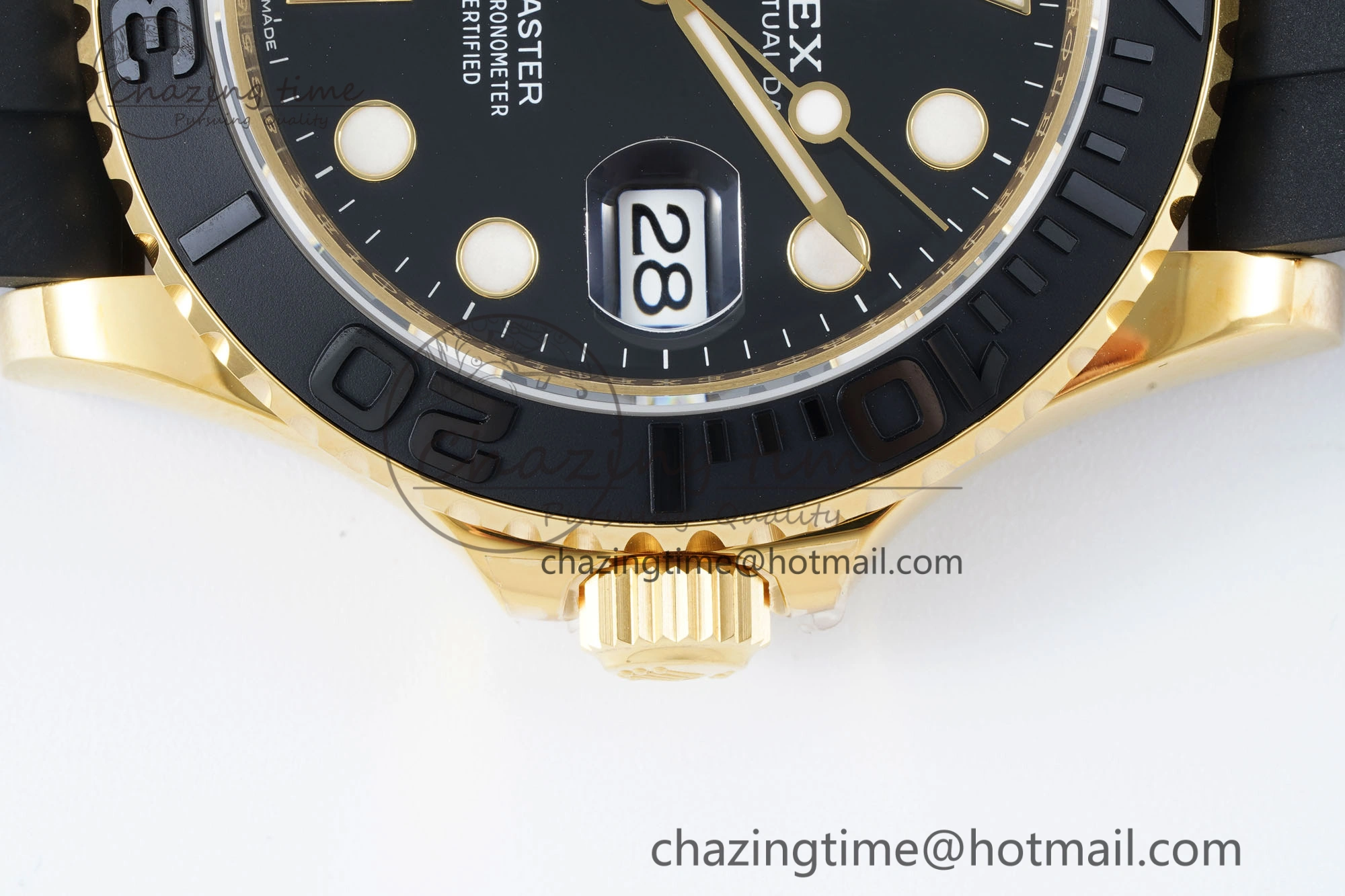 Yacht-Master 42mm 226658 VSF 1:1 Best Edition 3D Black Ceramic Bezel on Black Rubber Strap VS GoAnywhere 2097