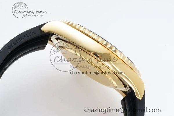 Yacht-Master 42mm 226658 VSF 1:1 Best Edition 3D Black Ceramic Bezel on Black Rubber Strap VS GoAnywhere 2097