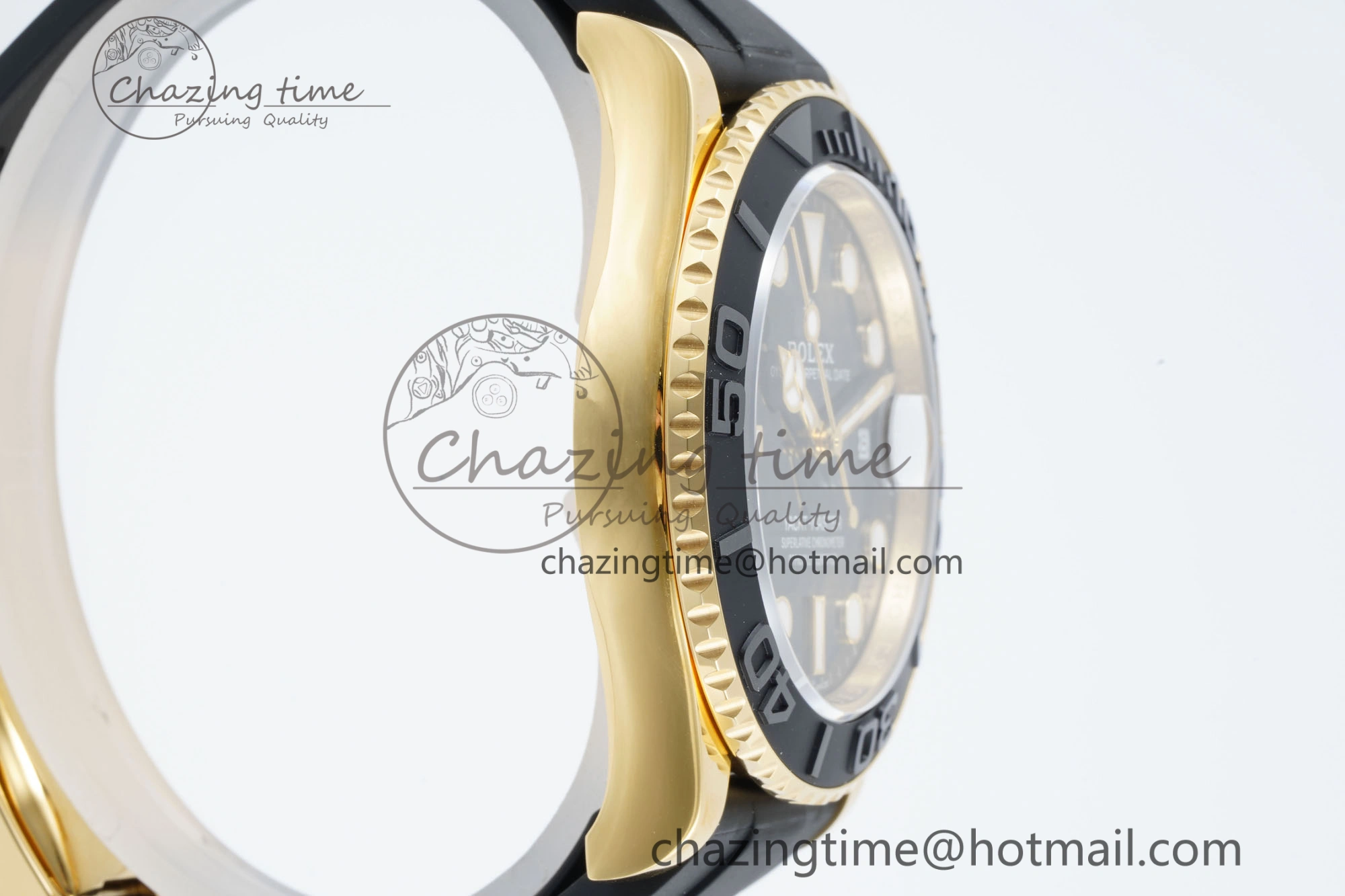 Yacht-Master 42mm 226658 VSF 1:1 Best Edition 3D Black Ceramic Bezel on Black Rubber Strap VS GoAnywhere 2097