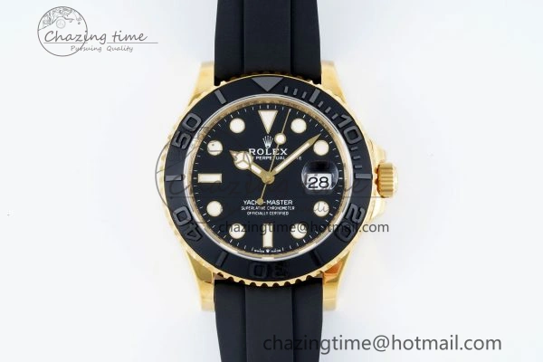 Yacht-Master 42mm 226658 VSF 1:1 Best Edition 3D Black Ceramic Bezel on Black Rubber Strap VS GoAnywhere 2097