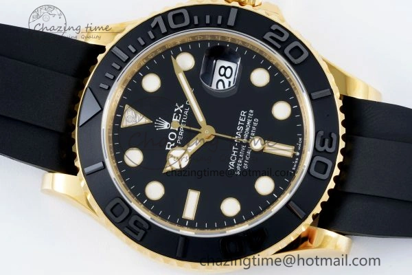 Yacht-Master 42mm 226658 VSF 1:1 Best Edition 3D Black Ceramic Bezel on Black Rubber Strap VS GoAnywhere 2097