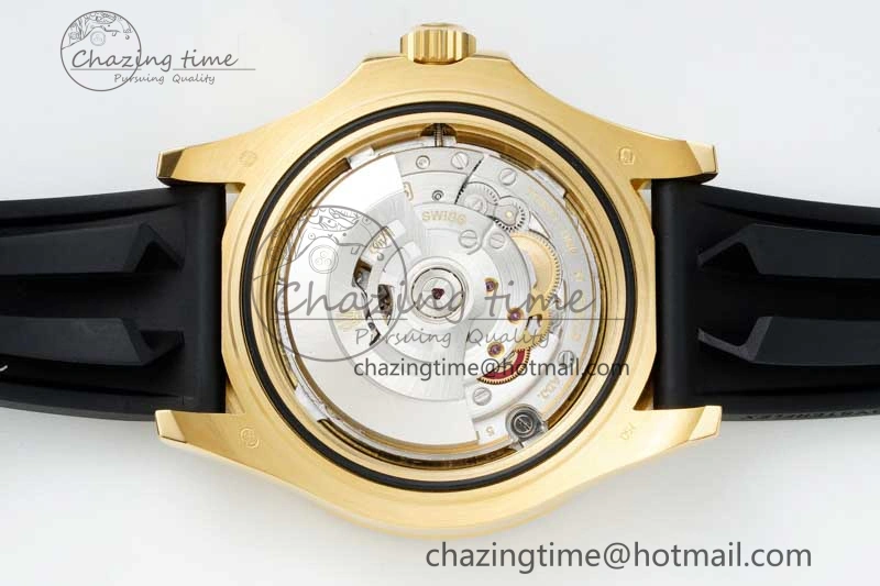 Yacht-Master 42mm 226658 YG 3EF 1:1 Best Edition 3D Black Ceramic Bezel on Oysterflex Strap VR Tailored 2303
