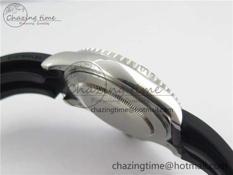 Yacht-Master 42mm 226659 Bp Maker 1:1 Best Edition 3D Black Ceramic Bezel on Black Rubber Strap SA Affordable 3144
