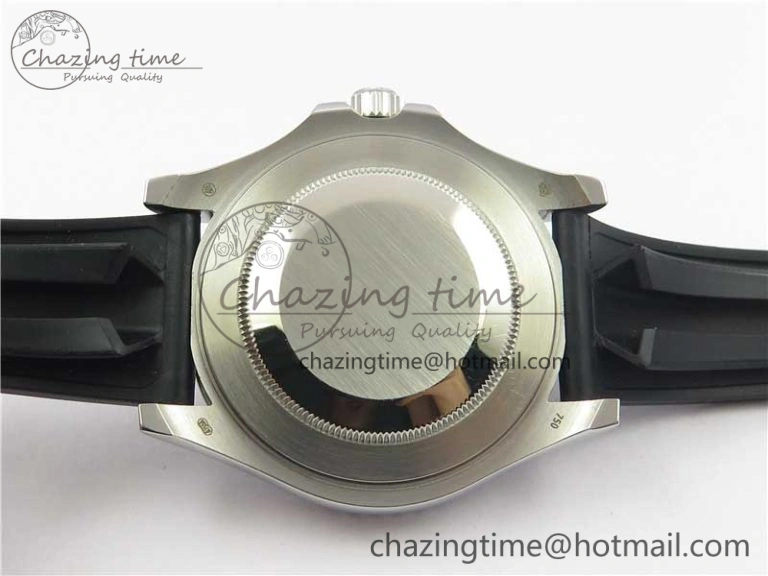 Yacht-Master 42mm 226659 Bp Maker 1:1 Best Edition 3D Black Ceramic Bezel on Black Rubber Strap SA Affordable 3144