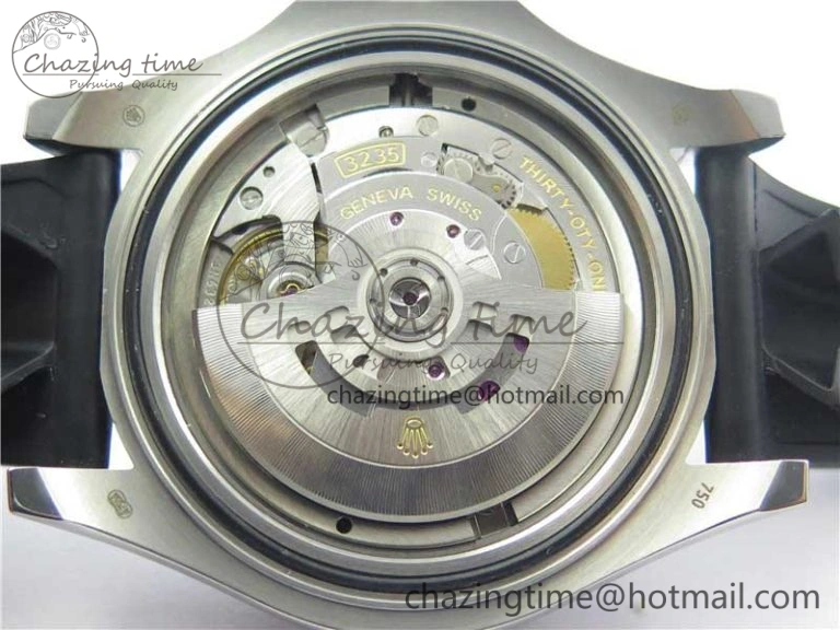 Yacht-Master 42mm 226659 Bp Maker 1:1 Best Edition 3D Black Ceramic Bezel on Black Rubber Strap SA Affordable 3144
