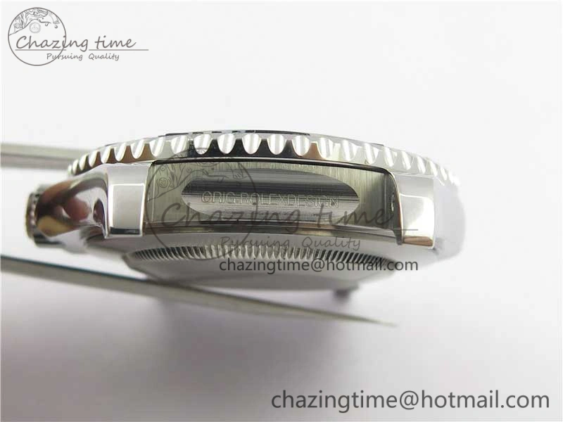 Yacht-Master 42mm 226659 Bp Maker 1:1 Best Edition 3D Black Ceramic Bezel on Black Rubber Strap SA Affordable 3144