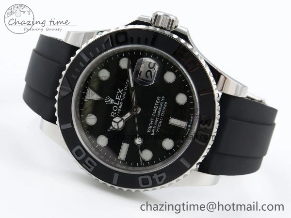 RelaxedFit Yacht-Master 42mm 226659 Clean 1:1 Best Edition Falcon’s Eye Dial on Black Rubber Strap VR 1744