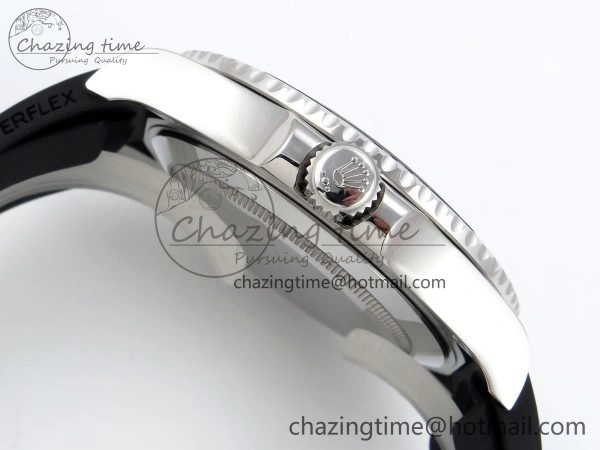 RelaxedFit Yacht-Master 42mm 226659 Clean 1:1 Best Edition Falcon’s Eye Dial on Black Rubber Strap VR 1744